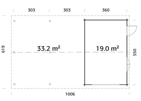 Roger 19,0+33,2 m2 kit