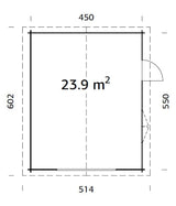 Irene/Roger 23,9 m2 kit