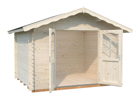 Vivian 6.9m2 (3x2.4m | 28mm) Kompaktne freespruss-aiamaja